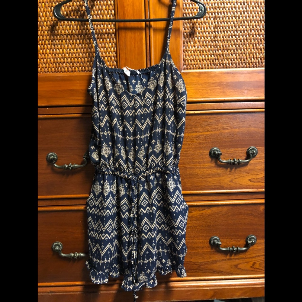 Romper with pockets